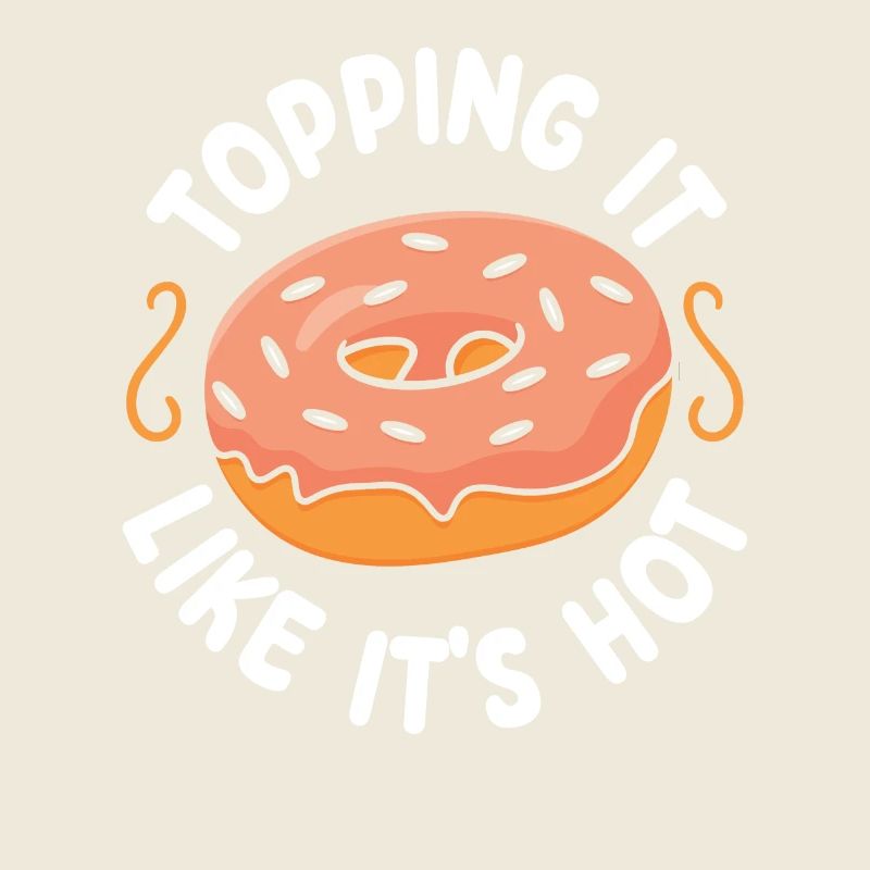 Le garnir comme s’il faisait chaud | Donut Lover Tshirt |