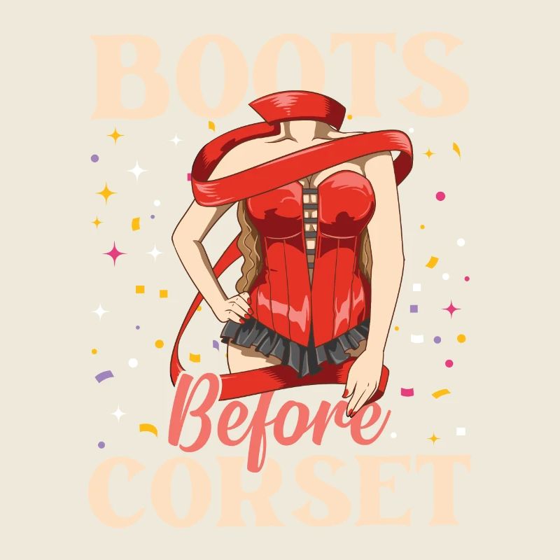Boots Before Corset