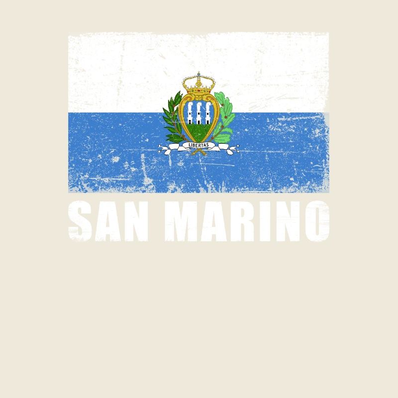 Drapeau de Saint-Marin Grunge Drapeau de Saint-Marin