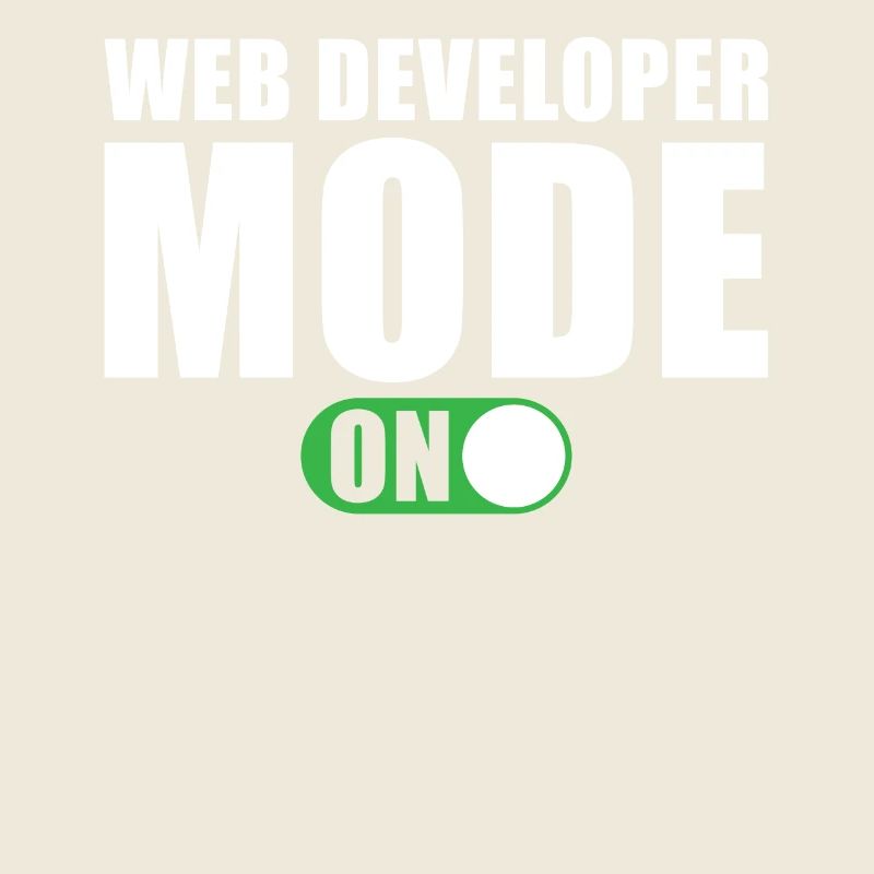 Mode développeur Web activé