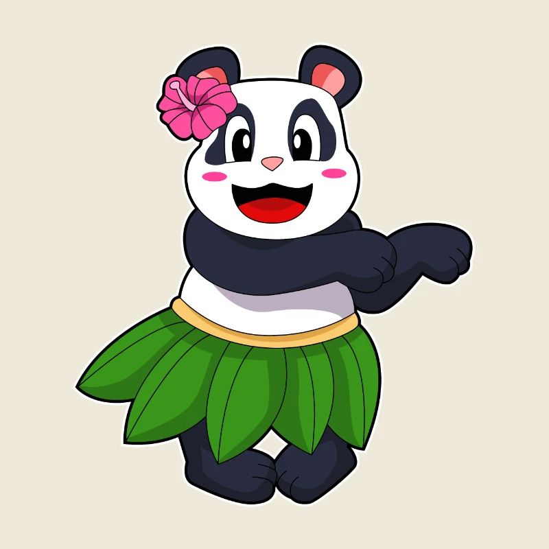Ballet de danse panda
