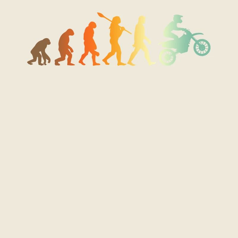 Motocross Biker Evolution Motorcross