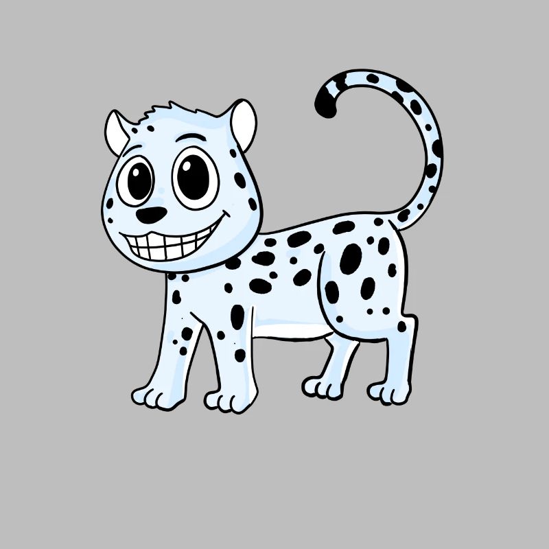 Schneeleopard Leopard