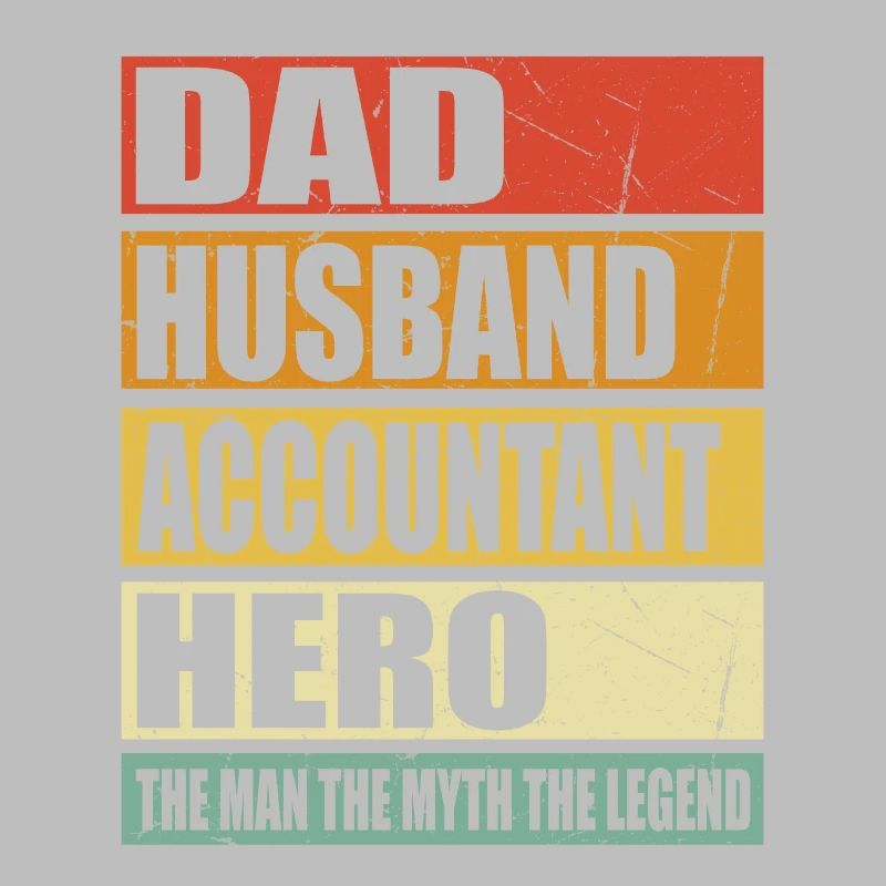 Vater Ehemann Buchhalter Held