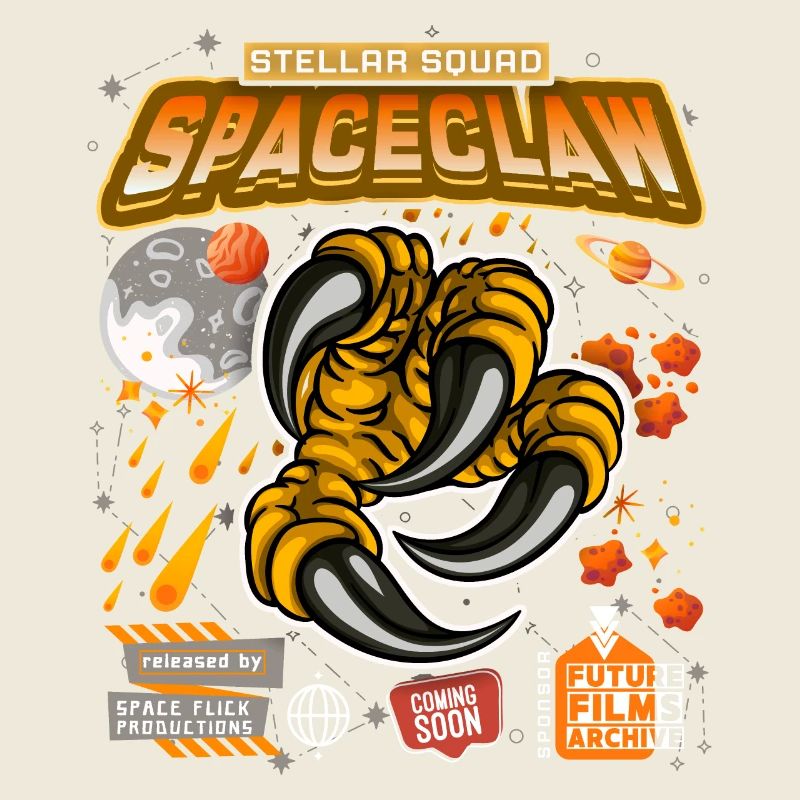 Griffe dans l’espace Science fiction drôle dicton