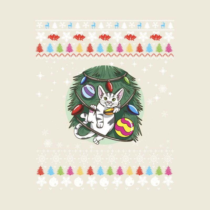 Décor de Noël pour chat
