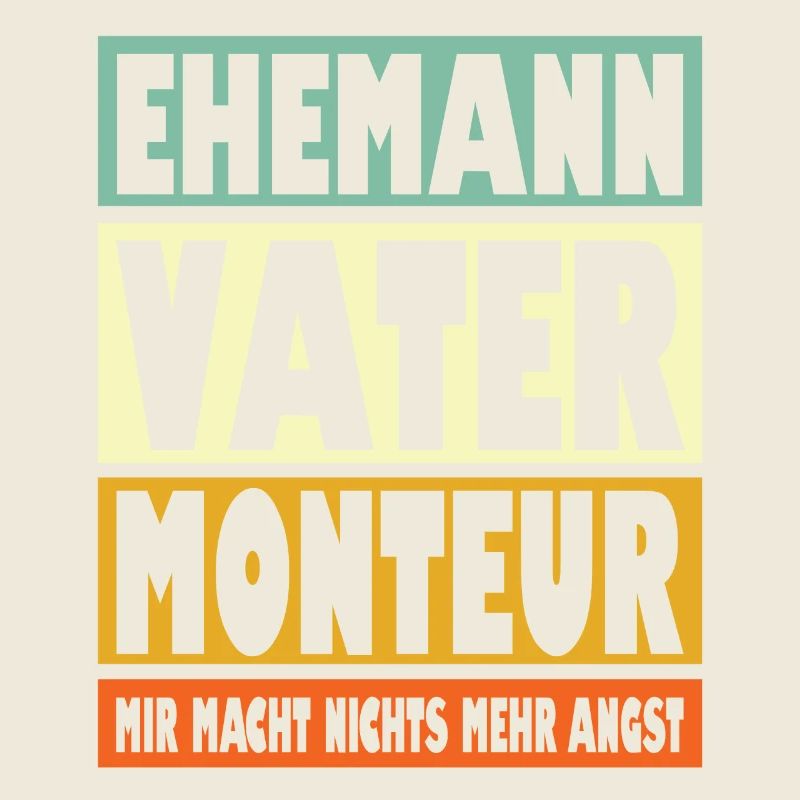 Monteur Vater Ehemann Held