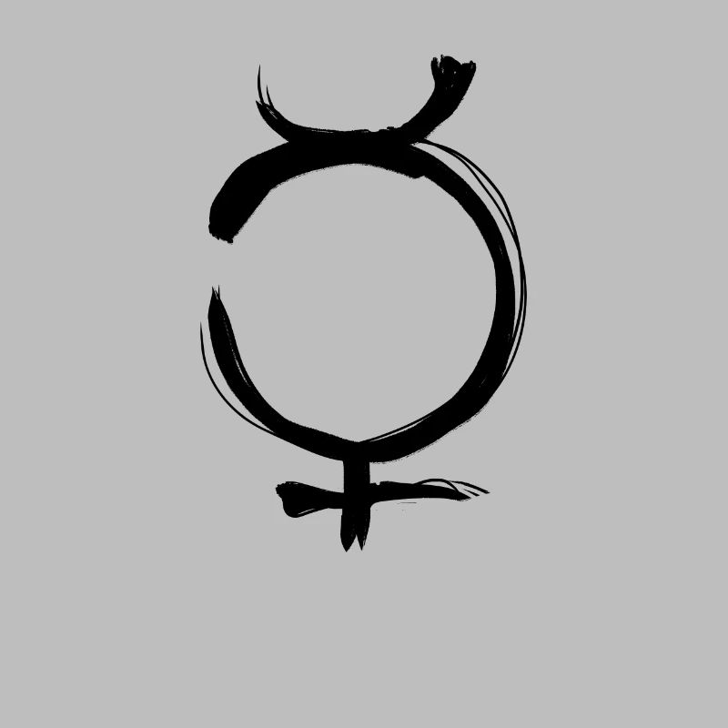 Symbole d’astrologie de Mercure