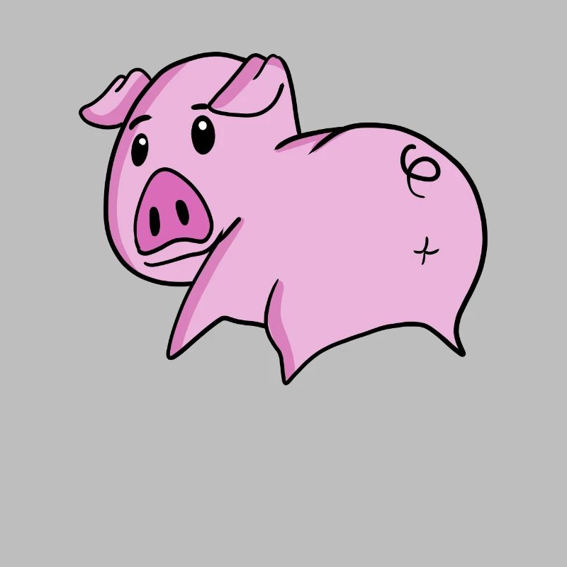 Pig Ass - Pig Butt