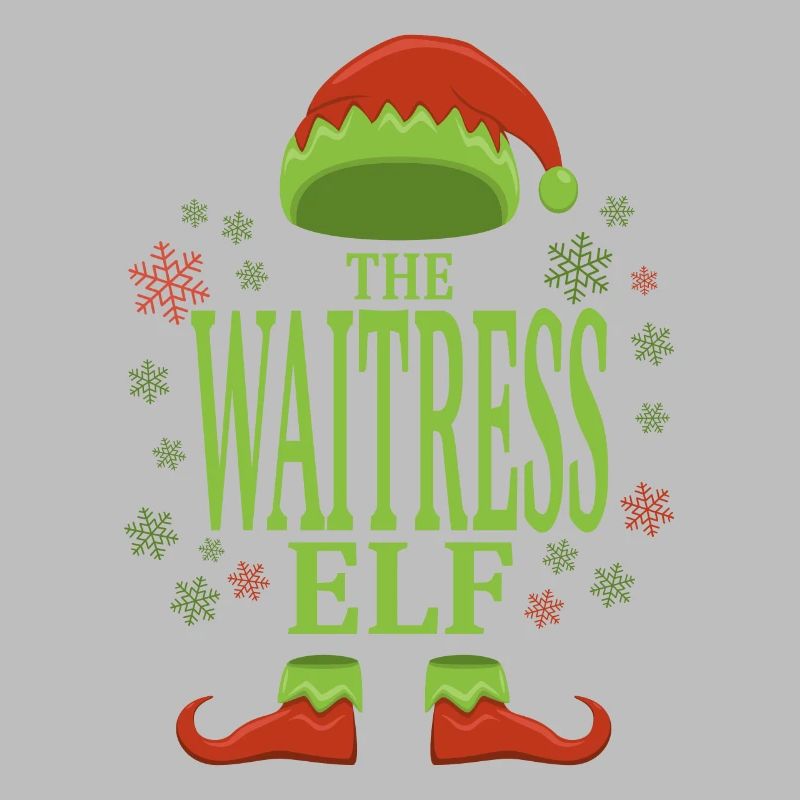 Serveuse Elfe de Noël