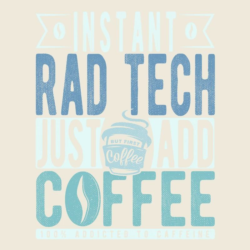 Rad Tech Kaffee Spruch
