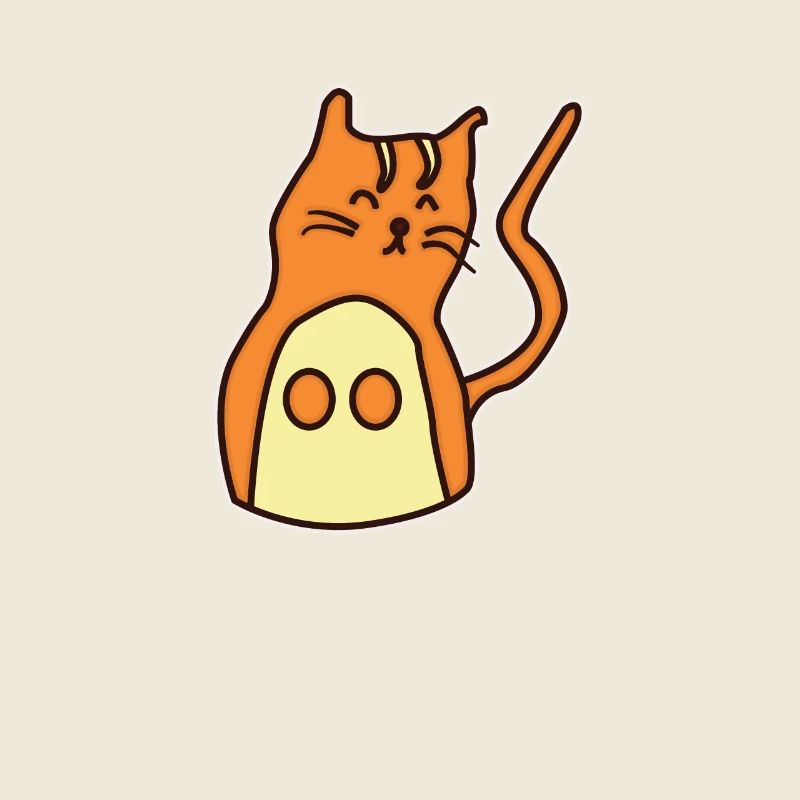 Cat hand-drawn