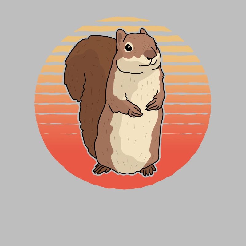 Süßes Eichhörnchen Hörnchen Grauhörnchen Geschenk