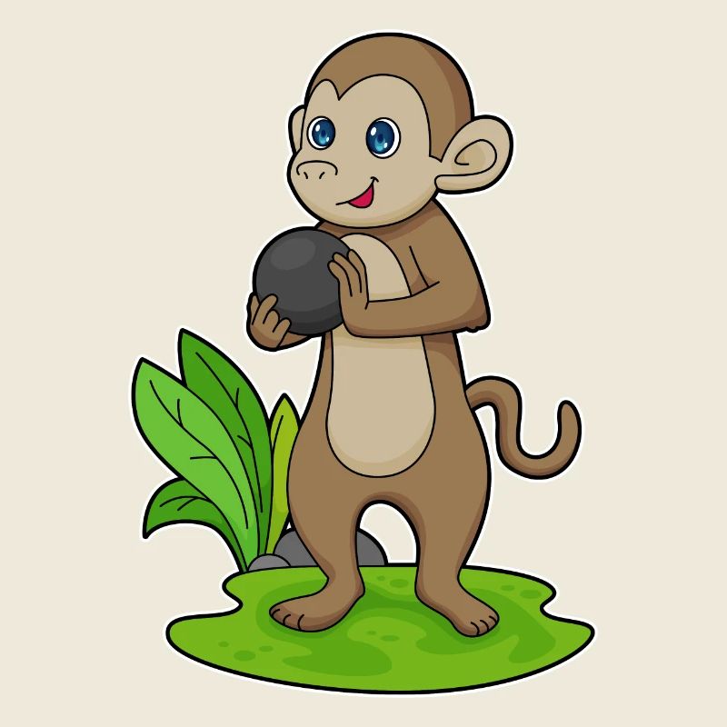 Affe Bowling Bowlingkugel