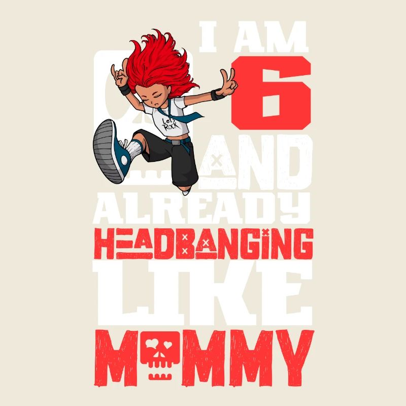 Ich bin 6 - Mädchen Rocker