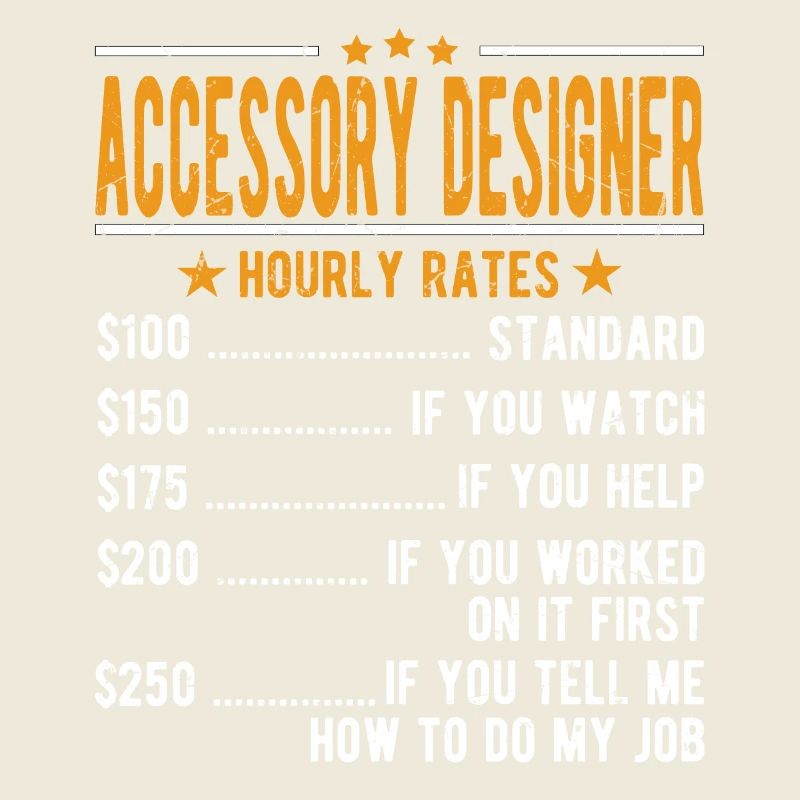 Accessoire Designer Stundenlohn