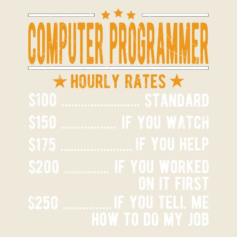 Programmeur informatique salaire horaire