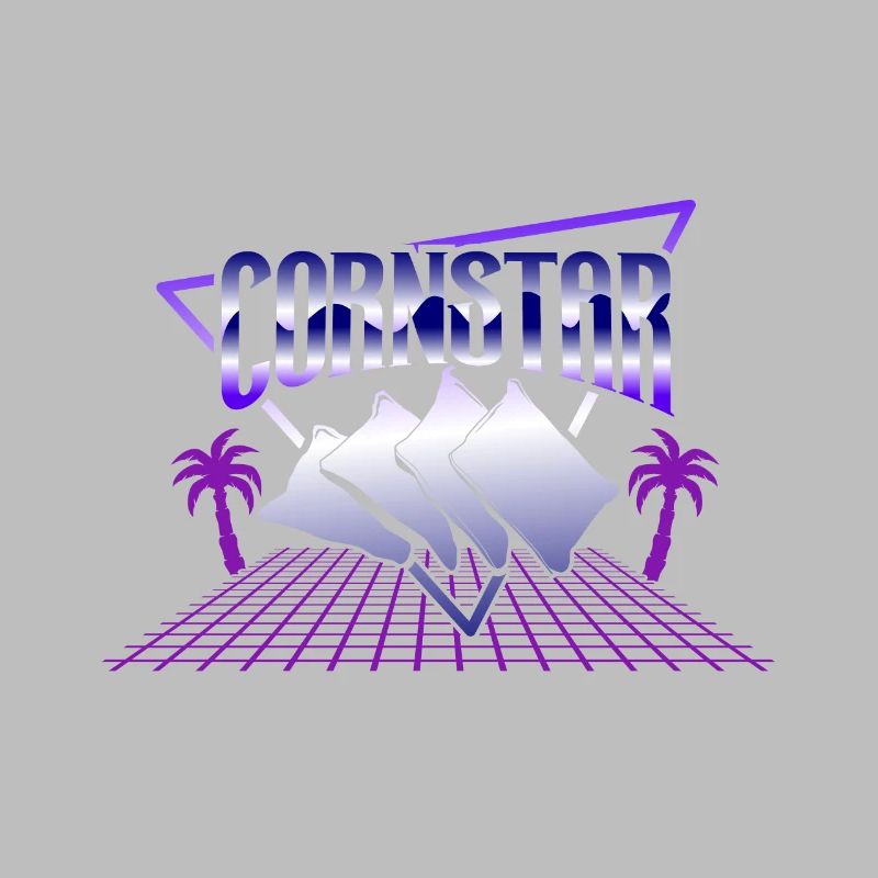 Retrowave Cornstar - Cornhole