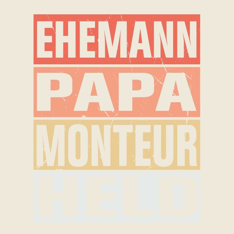 Monteur Vater Ehemann Held