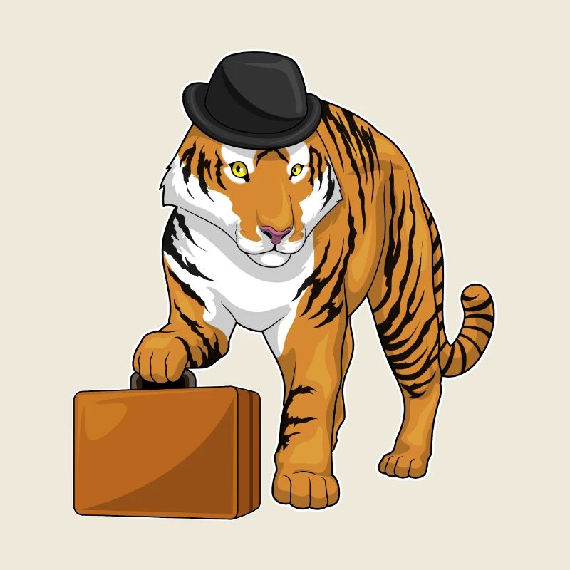 Tiger Briefcase