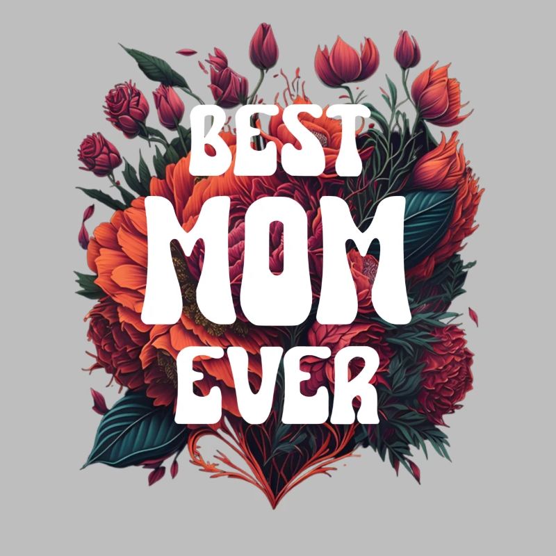 beste Mutter - Best Mom Ever Blumen