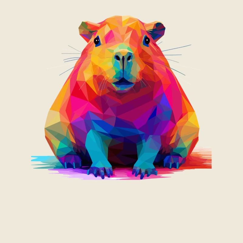 Conception de polygones bas Capybara