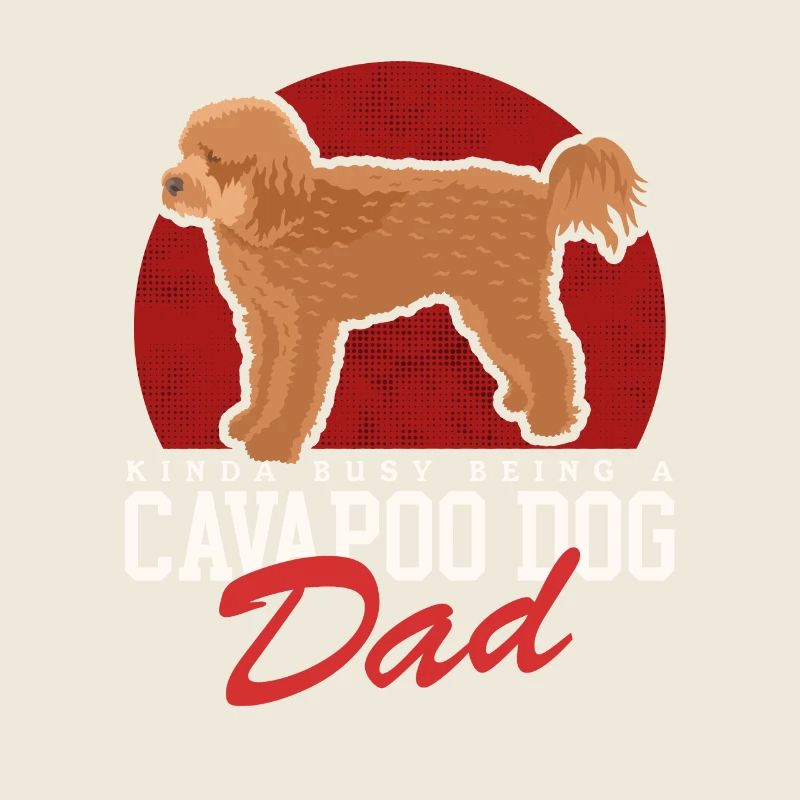 Cavapoo Dad Hunde Cavoodle Hundebesitzer Geschenk