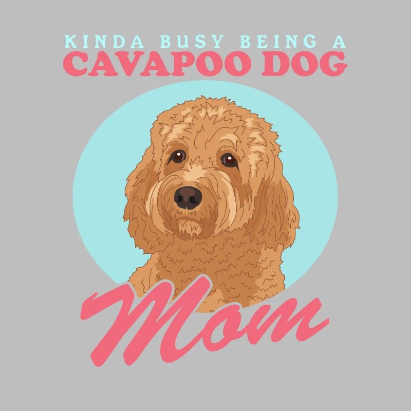 Cavapoo Mom Hund Cavoodle Hundebesitzer Geschenk
