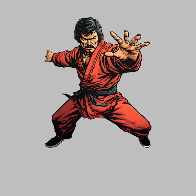 Combattant de Kung Fu