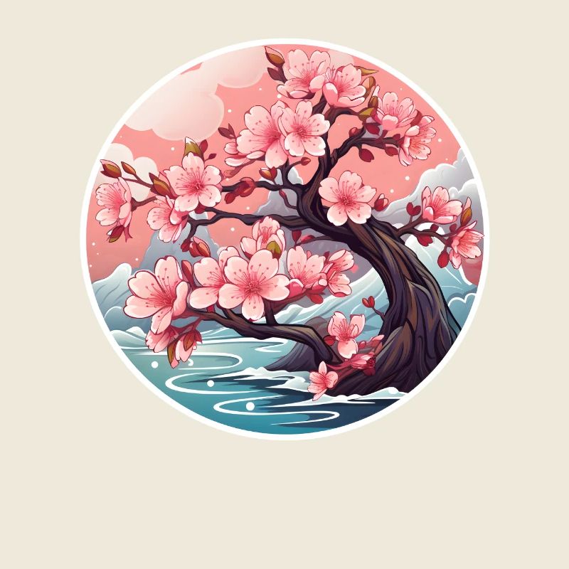 Cherry blossom tree