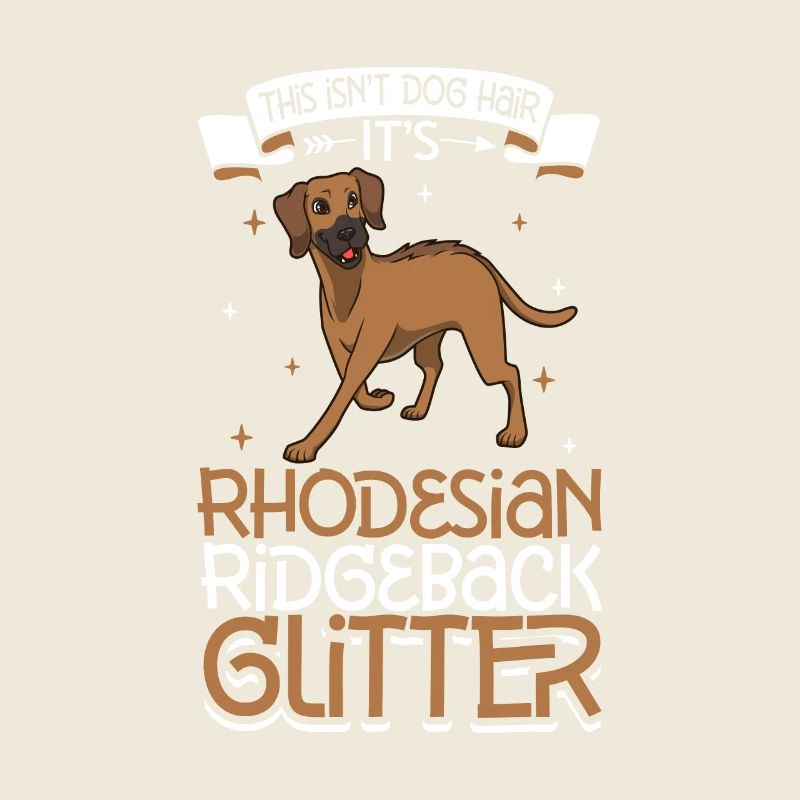 Rhodesian Ridgeback paillettes