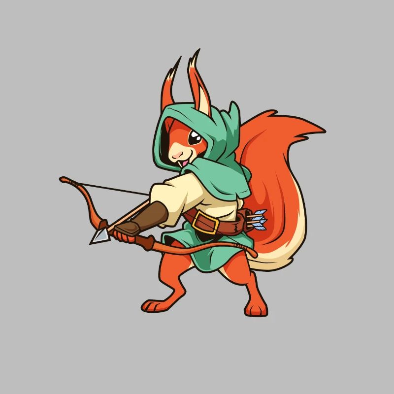 RPG Character - Ranger - Squirrel