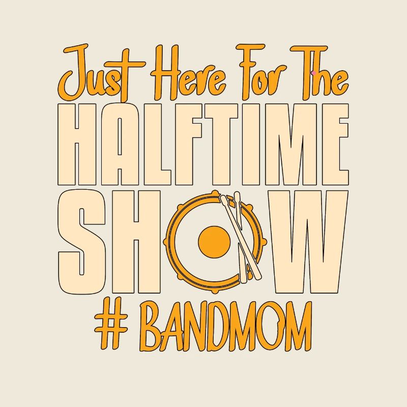 Drumline Just Here For The Halftime Show Drummer