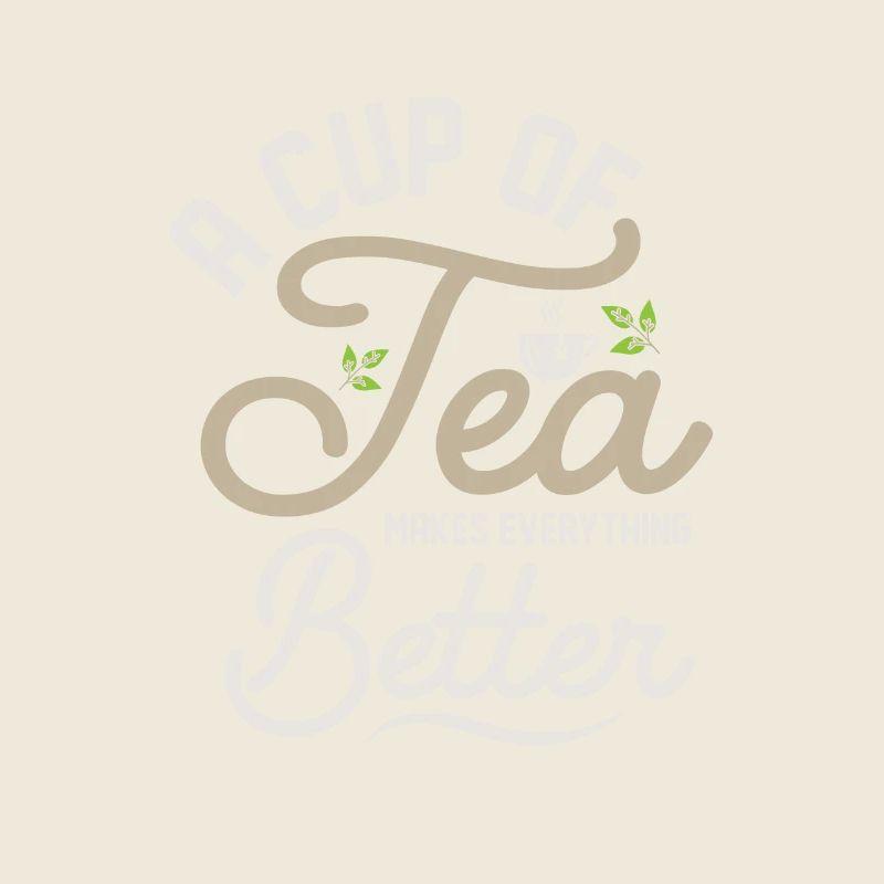 A Cup Of Tea Makes Everything Better Tea Bag Tea D