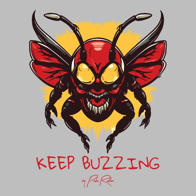 continue de fredonner, abeille monstre, l'abeille monstre