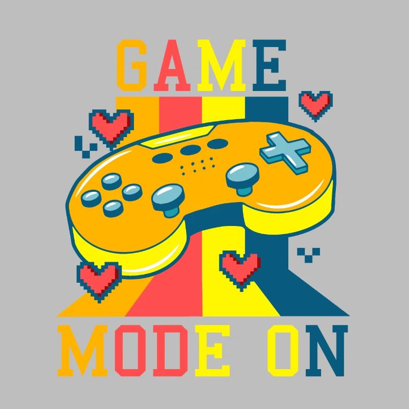 Game Mode On: Retro Gaming Controller Poster