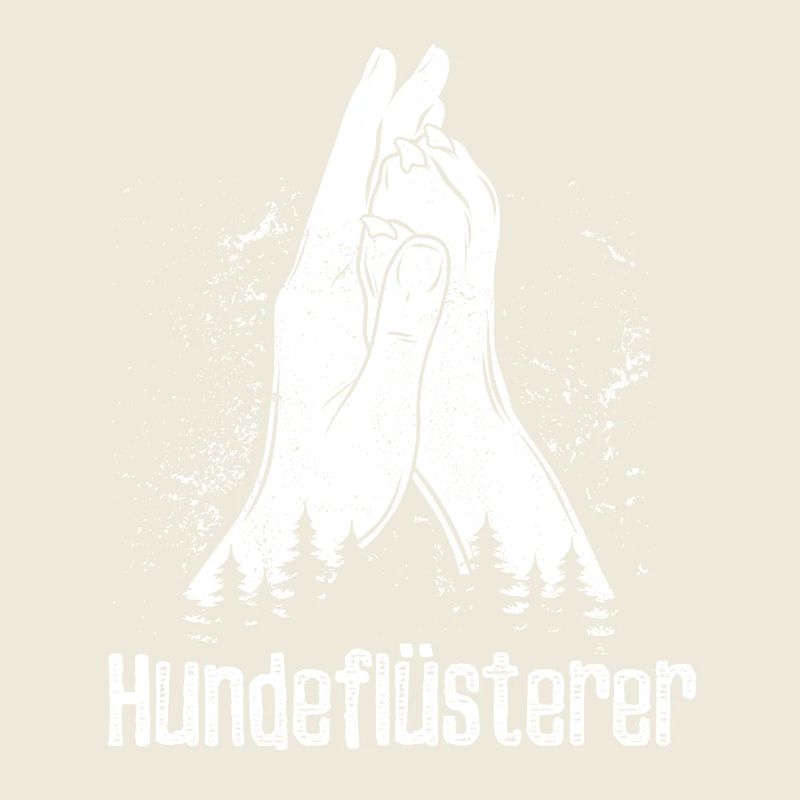 Hundeflüsterer - Hand + Hundepfote - High Five