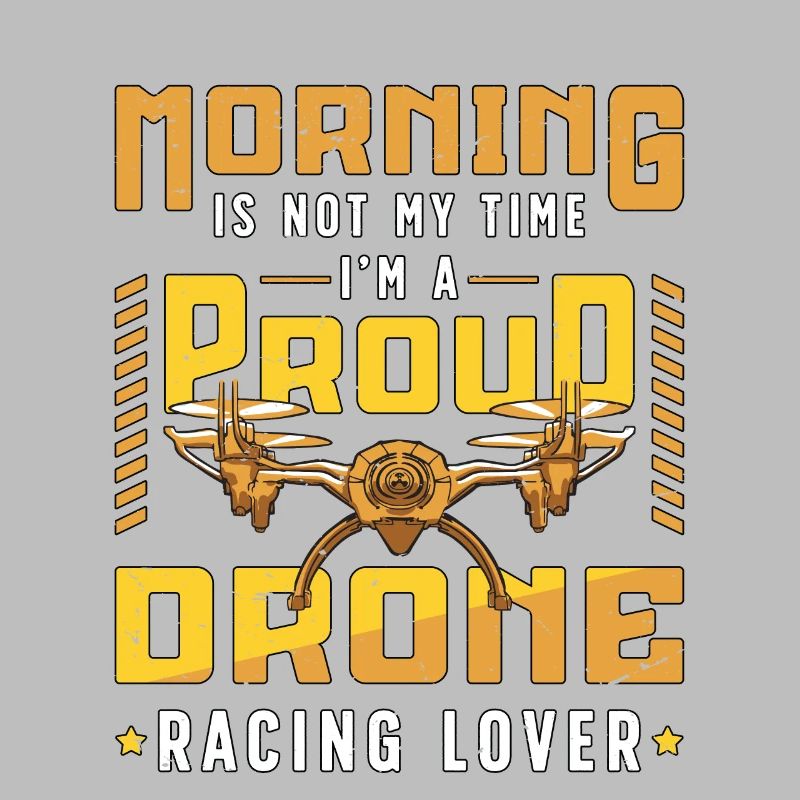 Le matin des amateurs de courses de drones n’est pas ma course de drones