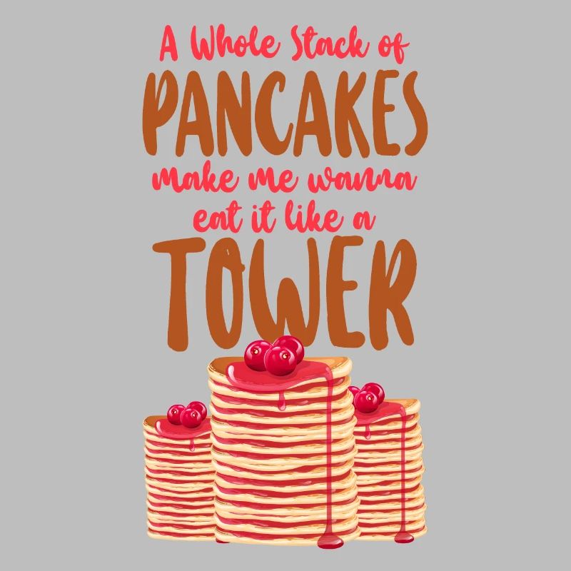 Pancake Lover Kids A Whole Stack