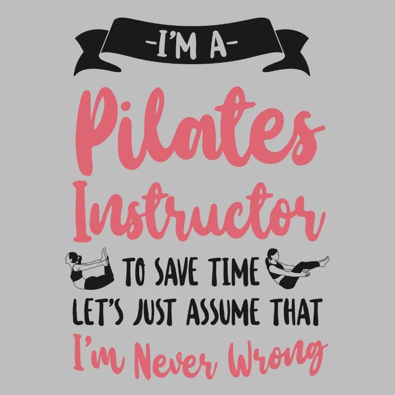 Instructeur de Pilates Professeur Je suis A
