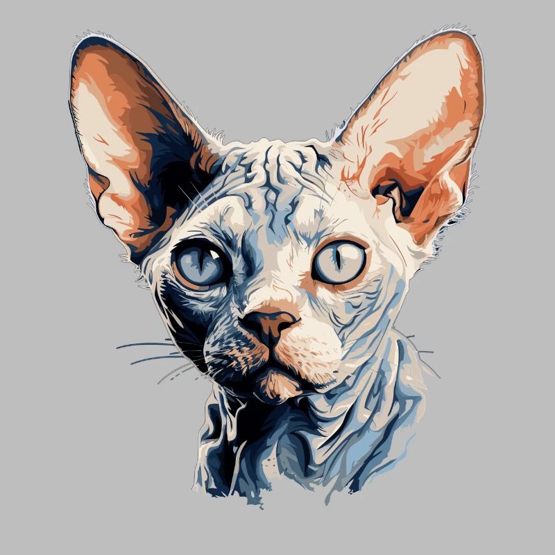 Devon Rex Kätzchen Devon Rex Katze