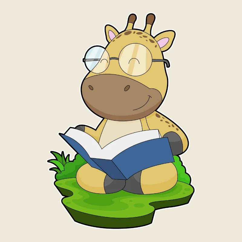 Giraffe Nerd Book