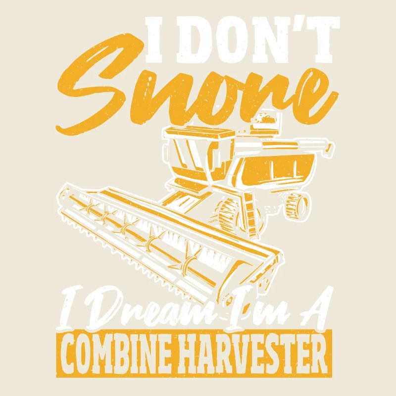 Moissonneuse-batteuse Harvest Harvest Moissonneuse-batteuse Driver Shirt
