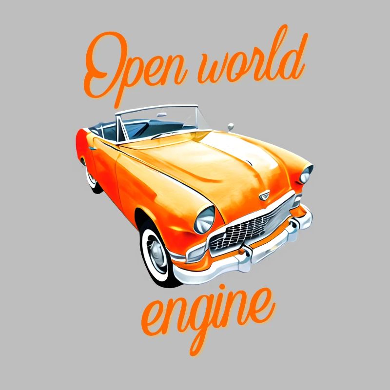 Open world engine Cabriolet Spruch gaming Cabrio