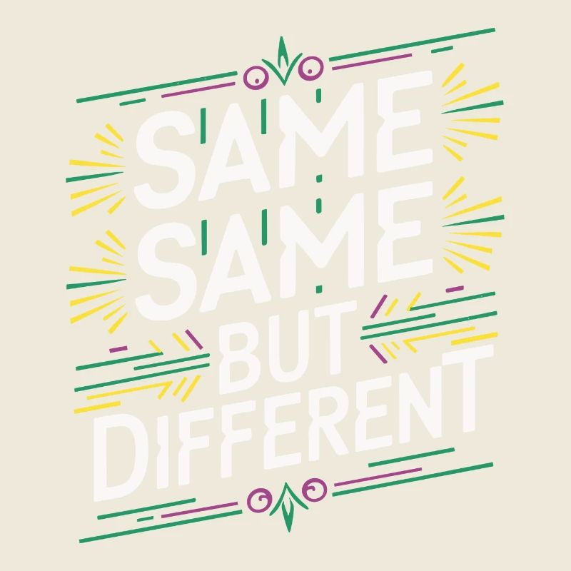 Same Same But different Thailand Traveller Rucksack