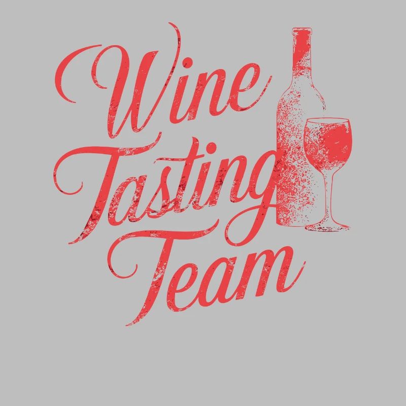 Conception graphique de l’équipe de dégustation de vins