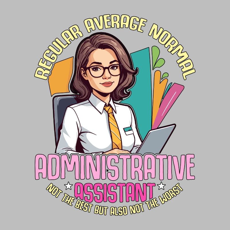 Admin Assistant Regular Average Normal Office Job