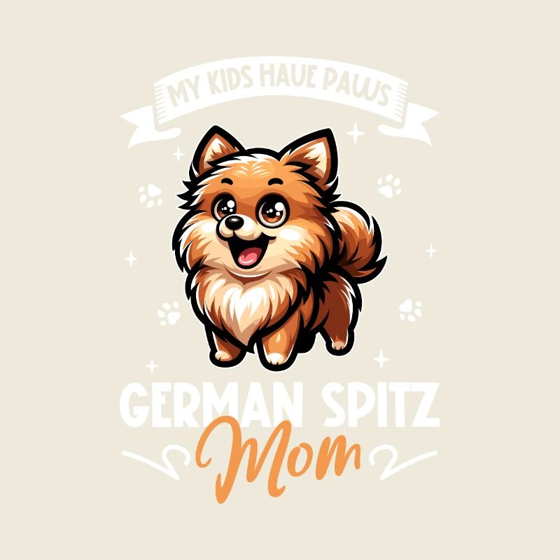Deutscher Spitz Mama