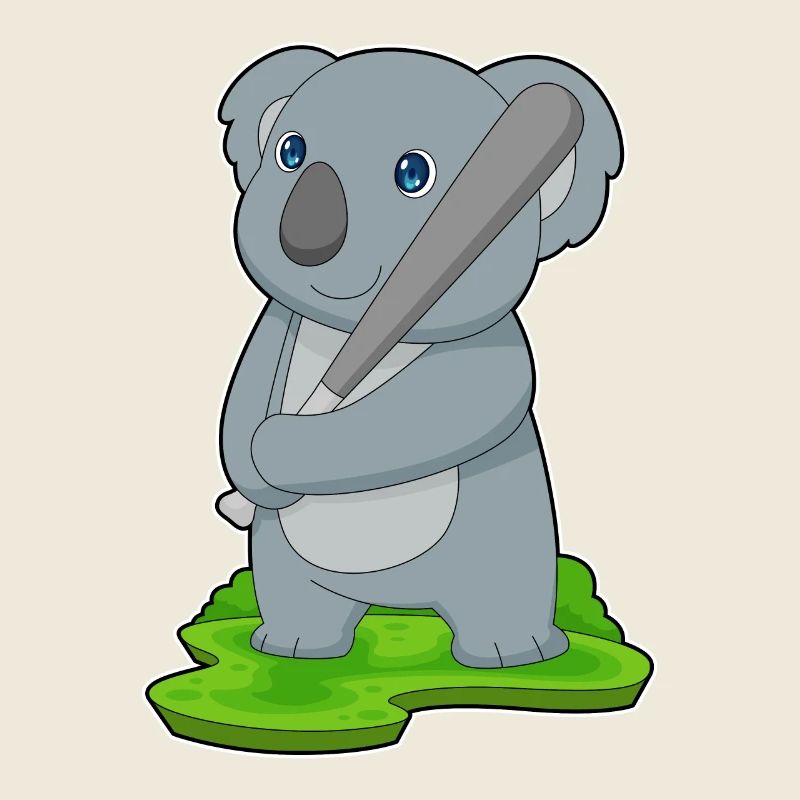 Koala Baseball Baseballschläger