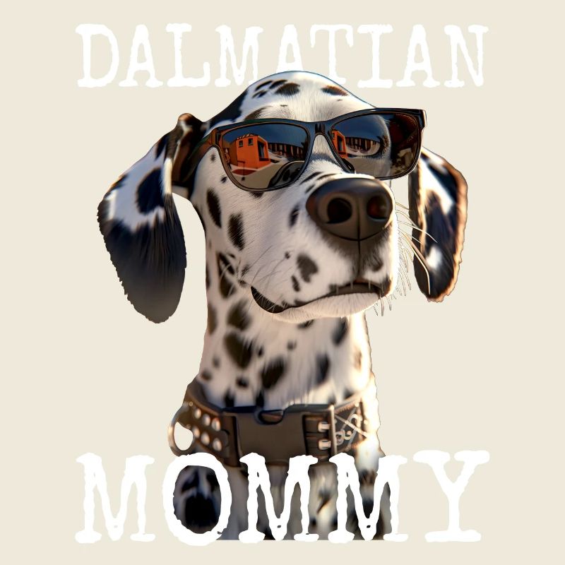Dalmatiner Mommy Hunde Mama Mutter Muttertag Mom